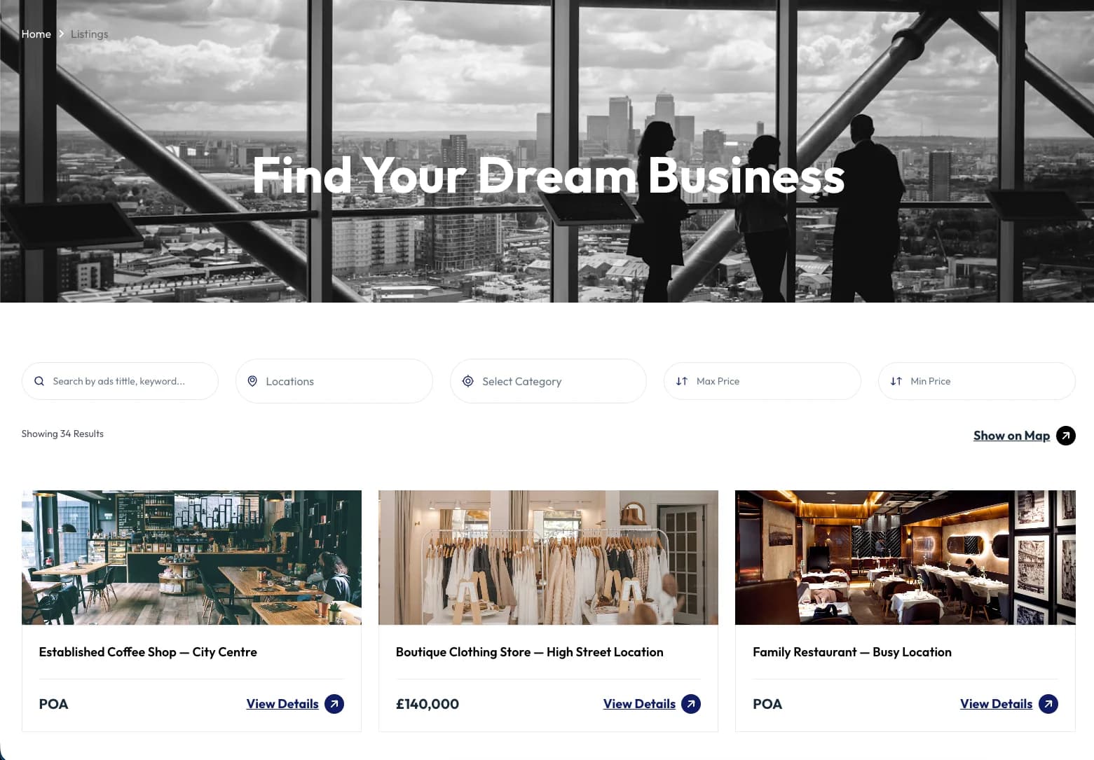 Business Marketplace Platform screenshot 2